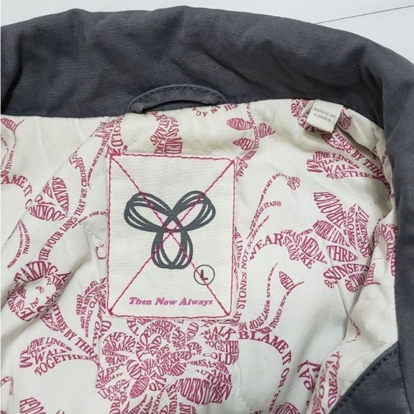 TNA Aritzia lined grey utility jacket - Picture 8 of 13
